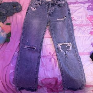 PacSun Light Blue Distressed Skinny Jeans